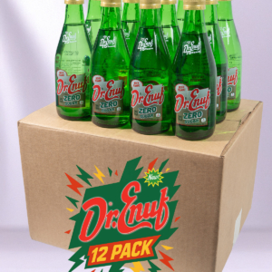 12 Pack Case - Dr. Enuf Zero Sugar 12 Ounce Bottles